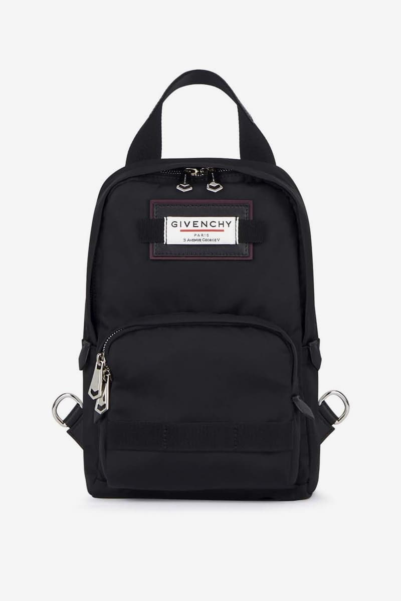 Givenchy "Downtown" Accessories Collection Release Weekend Bags Belt Crossbody Backpacks White Black Red Floral