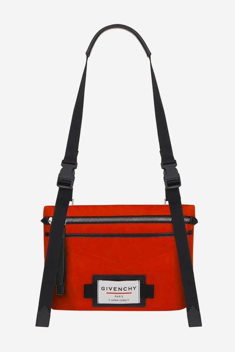 Givenchy "Downtown" Accessories Collection Release Weekend Bags Belt Crossbody Backpacks White Black Red Floral