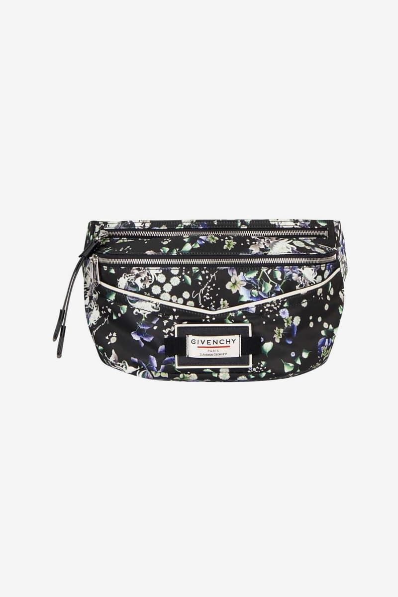 Givenchy "Downtown" Accessories Collection Release Weekend Bags Belt Crossbody Backpacks White Black Red Floral