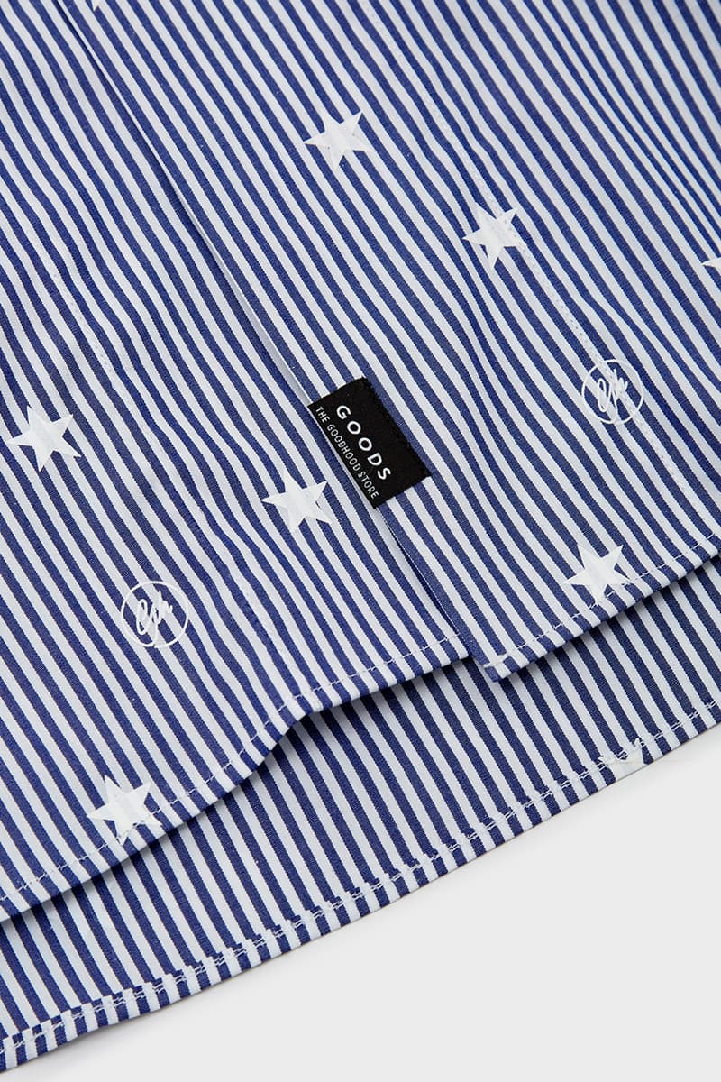 Goodhood x Wemblex Vintage-Inspired Stars & Stripe Shirts Release Information Ivy League 1953 Retro Shirting Button Ups Casual-wear Punk Seditionaries Anarchy 