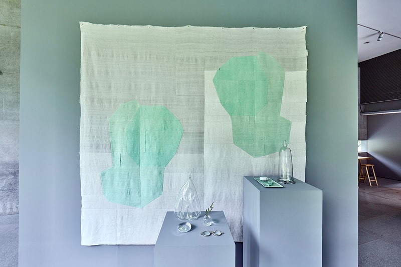 Google Hardware Comma Exhibition Designart Tokyo Ivy Ross Process Li Edelkoort Trend Forecasting 21_21 Design Sight Pixel 4 Nest Technology INAMATT Linen Textile Backdrop