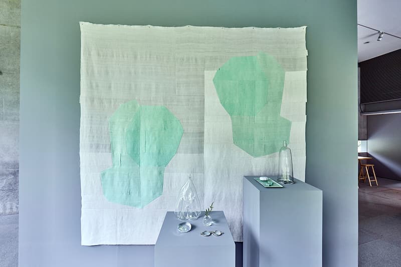 Google Hardware Comma Exhibition Designart Tokyo Ivy Ross Process Li Edelkoort Trend Forecasting 21_21 Design Sight Pixel 4 Nest Technology INAMATT Linen Textile Backdrop