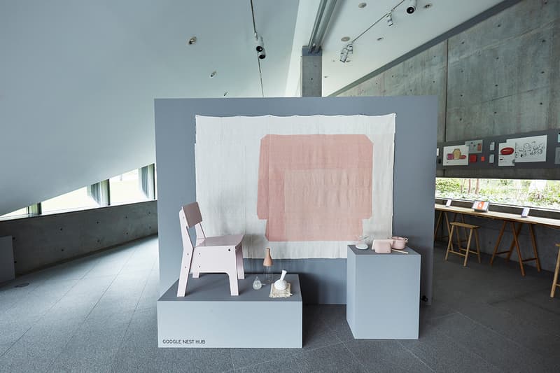 Google Hardware Comma Exhibition Designart Tokyo Ivy Ross Process Li Edelkoort Trend Forecasting 21_21 Design Sight Pixel 4 Nest Technology INAMATT Linen Textile Backdrop