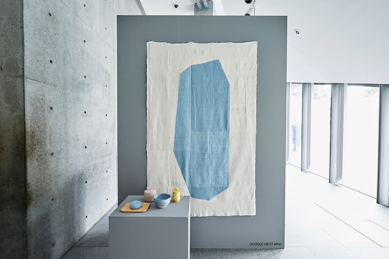 Google Hardware Comma Exhibition Designart Tokyo Ivy Ross Process Li Edelkoort Trend Forecasting 21_21 Design Sight Pixel 4 Nest Technology INAMATT Linen Textile Backdrop