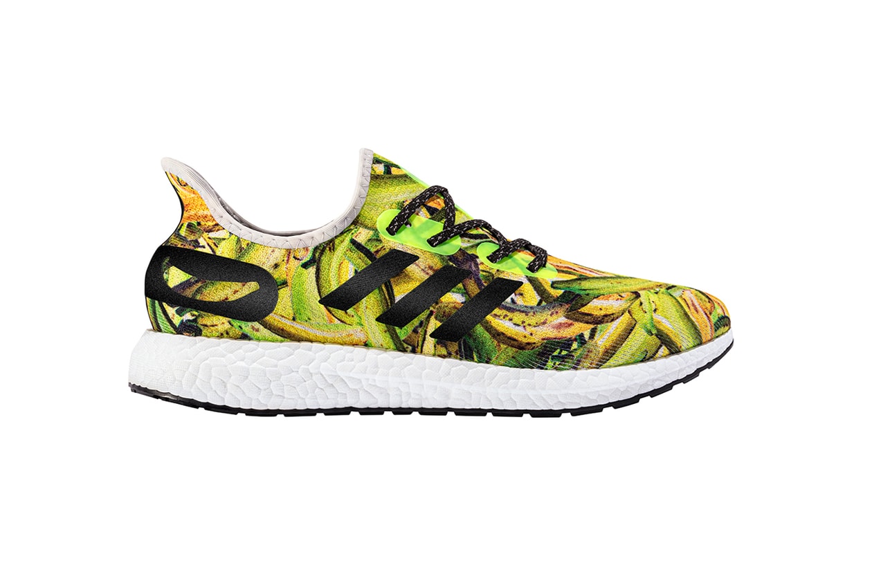 greenhouse adidas speedfactory am4 boost yellow green black red banana print release date hispanic heritage month