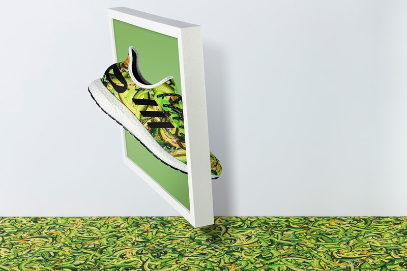greenhouse adidas speedfactory am4 boost yellow green black red banana print release date hispanic heritage month