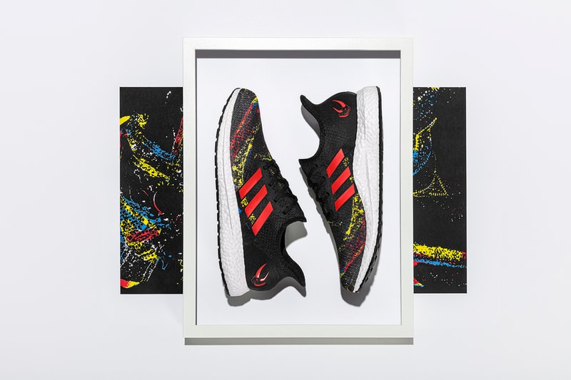 greenhouse adidas speedfactory am4 boost yellow green black red banana print release date hispanic heritage month