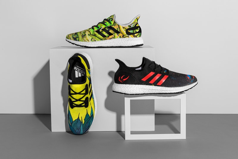 greenhouse adidas speedfactory am4 boost yellow green black red banana print release date hispanic heritage month