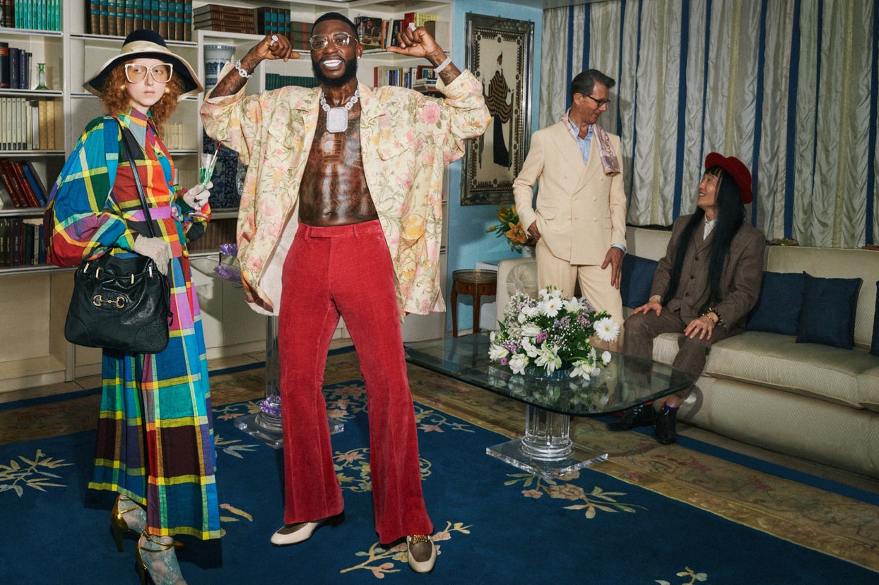 Gucci Mane Gucci Cruise Collaboration collection Album Cover Announcement woptober 2 alessandro michele october 17 release date