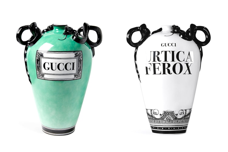 Decorate Your Home With These Extravagant Gucci Vases