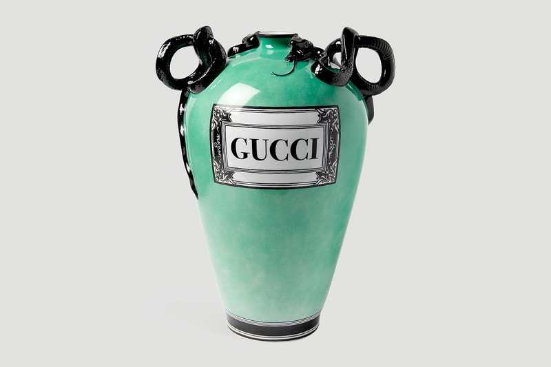 Gucci Décor Richard Ginori Porcelain Vase Release  hone style luxury ceramics Gucci Cruise 