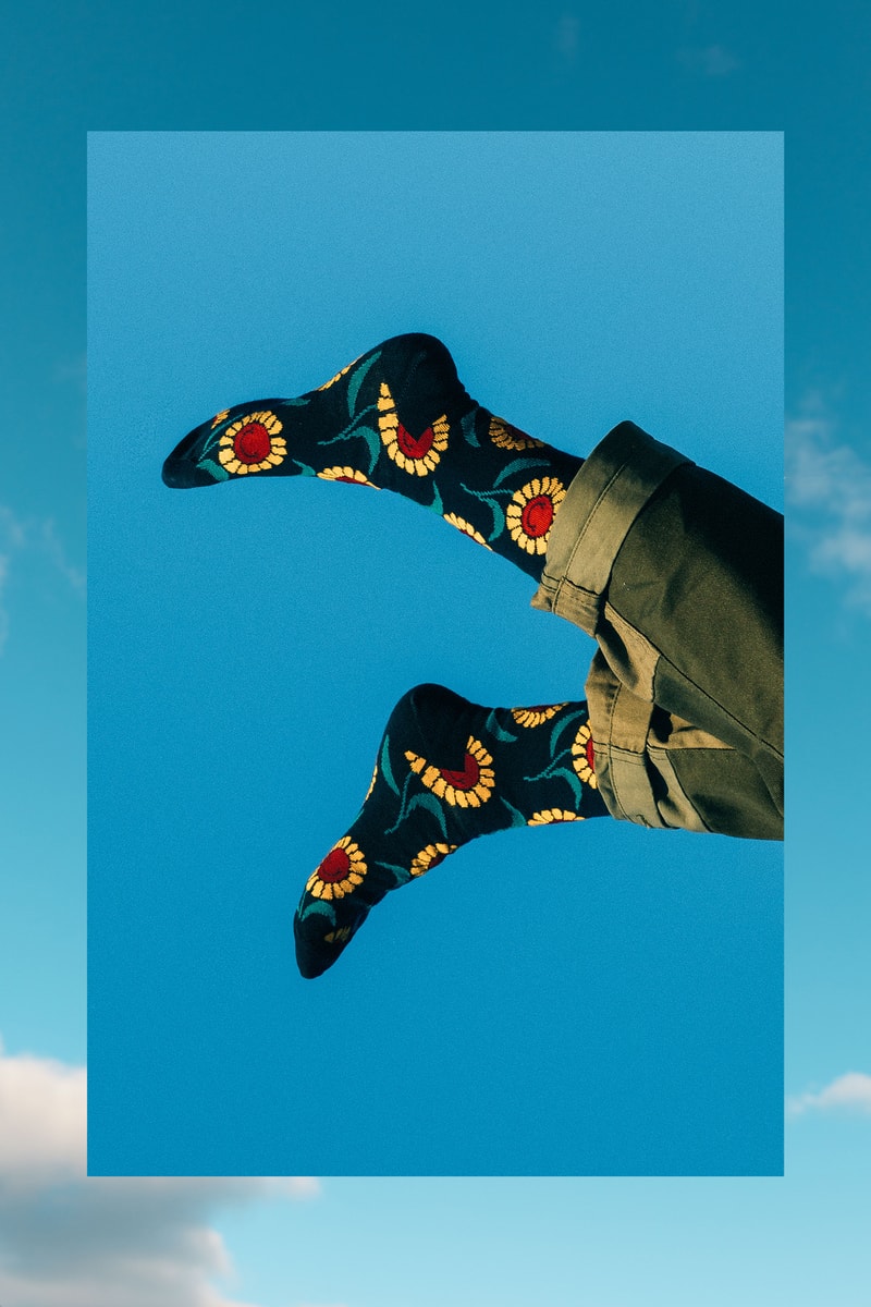 Happy Socks Socks Sunflower Print