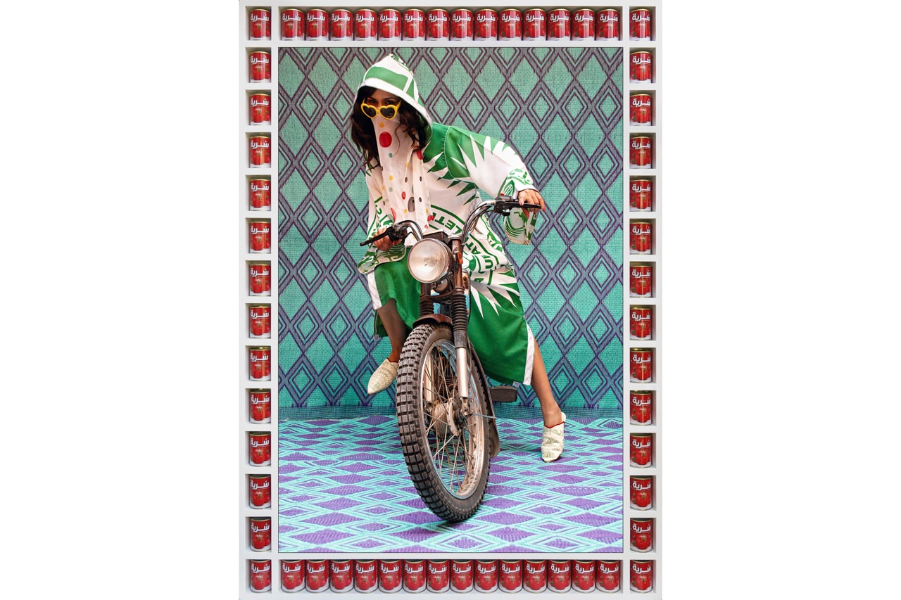 Hassan Hajjaj "Vogue: The Arab Issue" Exhibition Maison Européenne de la Photographie Portraits Series Photography 