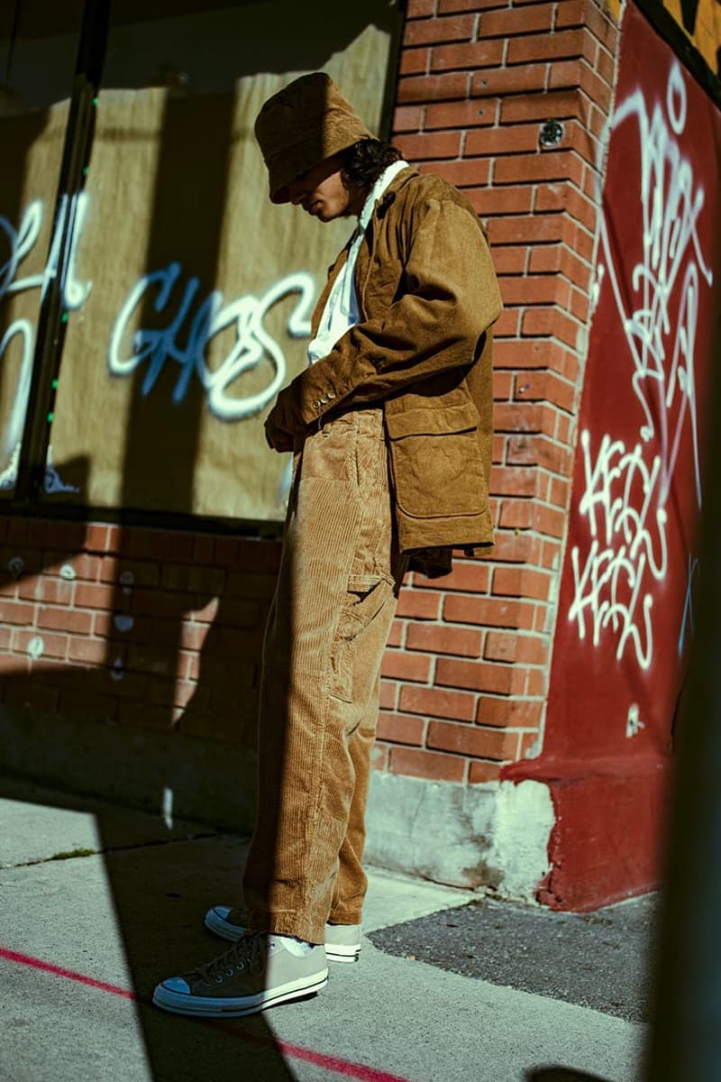 HAVEN Fall Winter 2019 Editorial Engineered Garments Junya Watanabe MAN visvim Ten C corduroy patchwork nepenthes lookbook layers