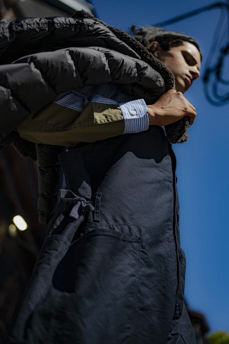 HAVEN Fall Winter 2019 Editorial Engineered Garments Junya Watanabe MAN visvim Ten C corduroy patchwork nepenthes lookbook layers