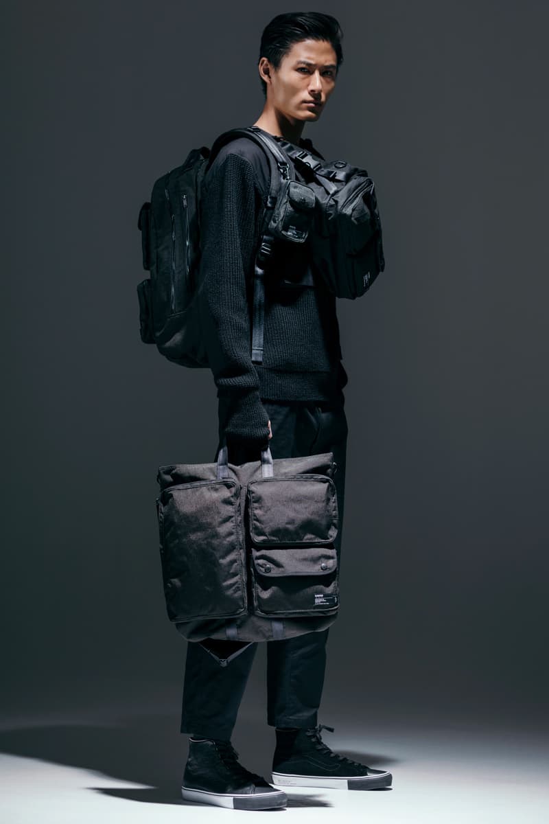 HAVEN Shop PORTER X PAC CORDURA Collection canada retailer bags carrying options triple black collaborations YKK VISLON 840 D