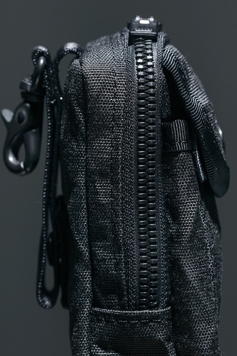 HAVEN Shop PORTER X PAC CORDURA Collection canada retailer bags carrying options triple black collaborations YKK VISLON 840 D