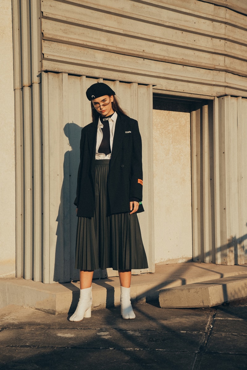 HBX Fall/Winter 2019 "Season of Change" Editorial fw19 collection heron preston burberry margiela maison marine serre acne studios eytys