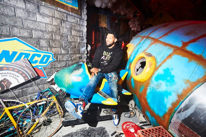 hebru brantley nevermore park exhibition artworks sculptures paintings 