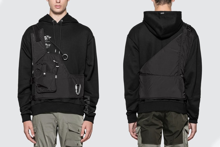 HELIOT EMIL's Asymmetrical Vest Adds Utilitarian Touch to Outfits