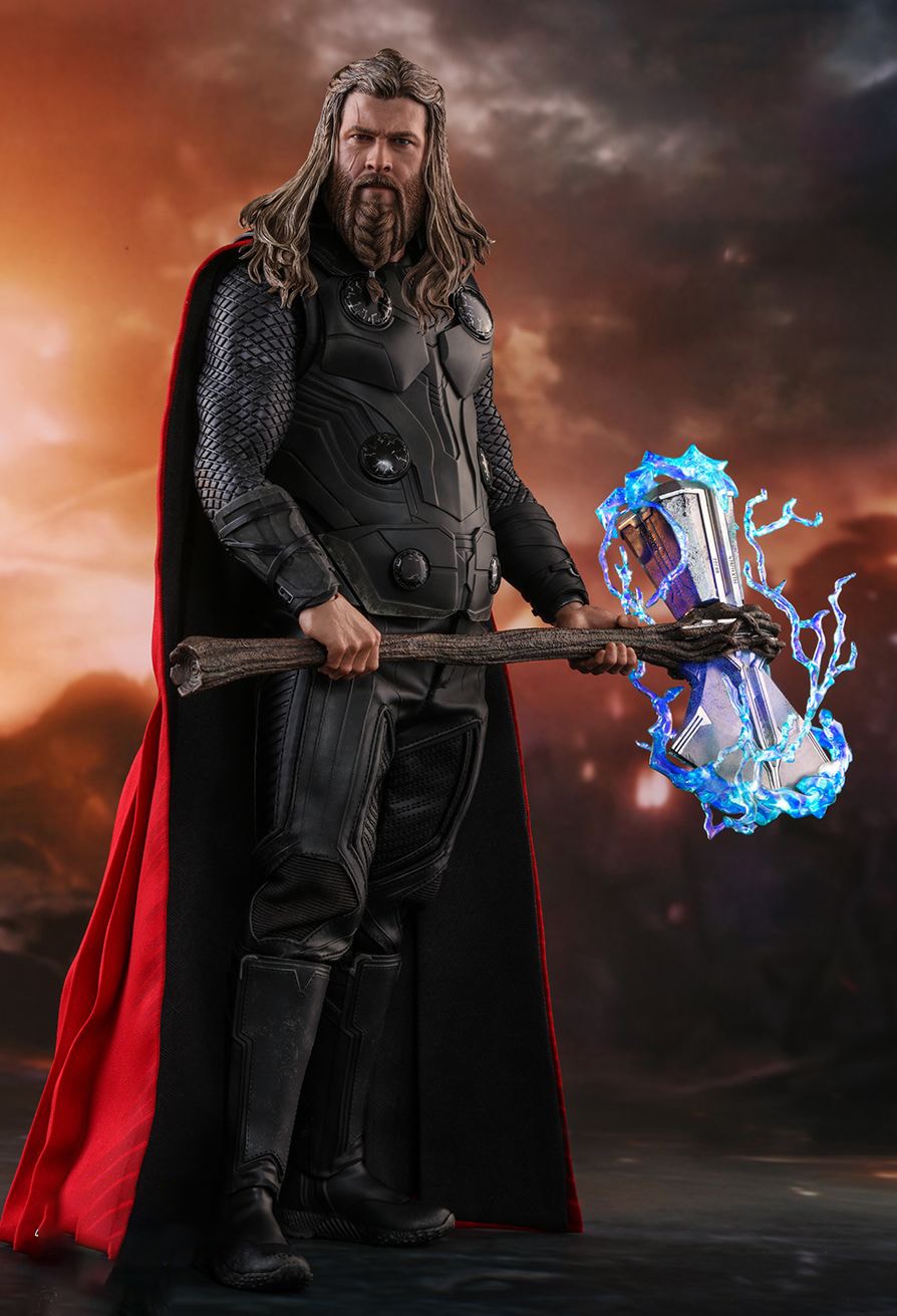 Hot Toys MMS557 1/6th Scale Thor Collectible Figure Avengers Endgame 