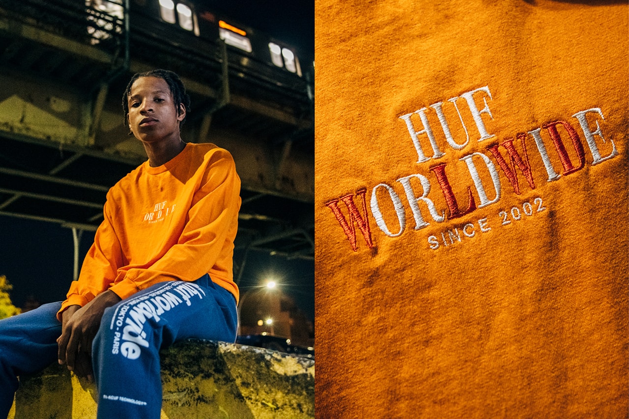 huf holiday 2019 collection lookbook images brooklyn new york 