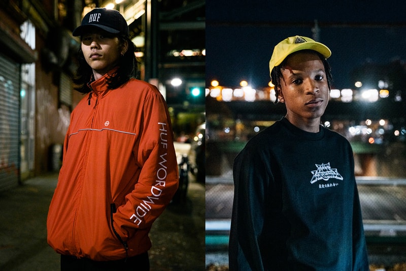huf holiday 2019 collection lookbook images brooklyn new york 