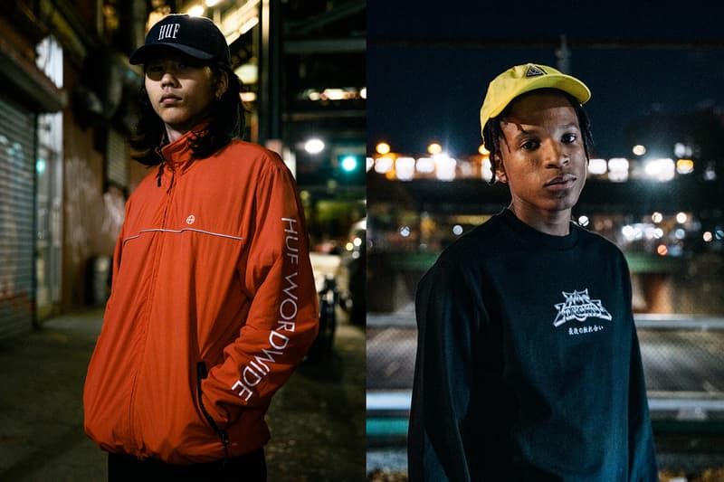 huf holiday 2019 collection lookbook images brooklyn new york