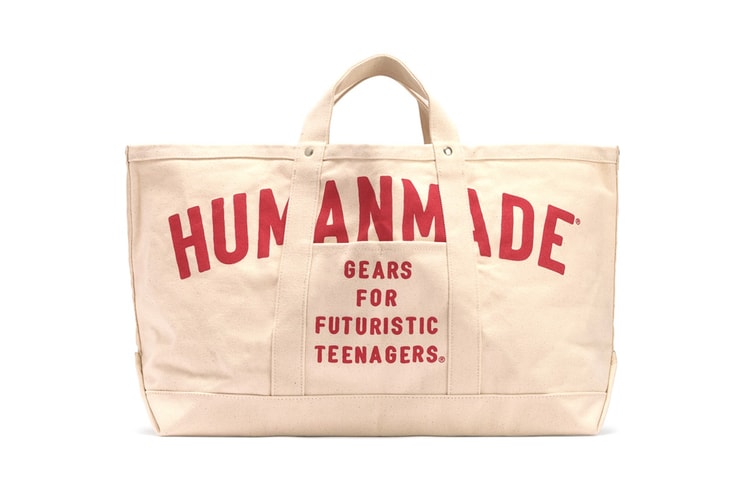HUMAN MADE Unveils Cream Colored High Oz Tote Bag