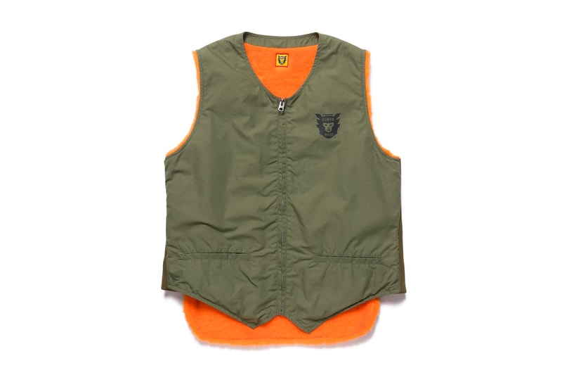 HUMAN MADE Heart Camo Field Jacket Flight Vest MILITARY SHORT JACKET hunters reversible nigo parka heart gears for futuristic teenagers