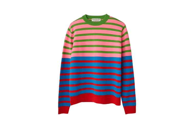 Jacob Dahlgren & Acne Studios' Striped Capsule Wants You to Be an Abstract Painting