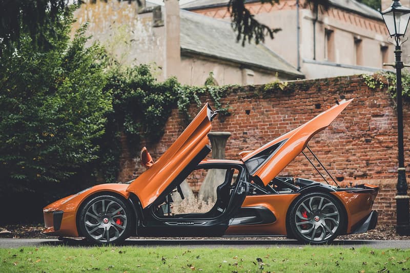 Jaguar C-X75 'Spectre' James Bond Auction RM Sotheby's Super Rare Supercar Hypercar Automotive One-of-Five Prototype Stunt Double Model Mr. Hinx Dave Bautista