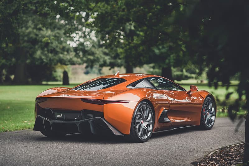 Jaguar C-X75 'Spectre' James Bond Auction RM Sotheby's Super Rare Supercar Hypercar Automotive One-of-Five Prototype Stunt Double Model  Mr. Hinx Dave Bautista