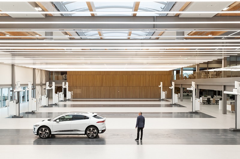 Look Inside Jaguar New 39,000 Square Foot Design Studio Clay Modeling Sustainable Solar Panels Build Plates Automotive 