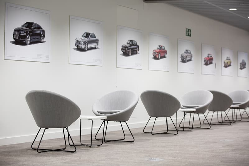 Look Inside Jaguar New 39,000 Square Foot Design Studio Clay Modeling Sustainable Solar Panels Build Plates Automotive