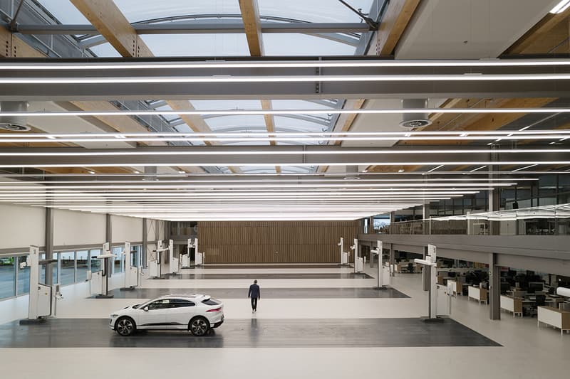 Look Inside Jaguar New 39,000 Square Foot Design Studio Clay Modeling Sustainable Solar Panels Build Plates Automotive
