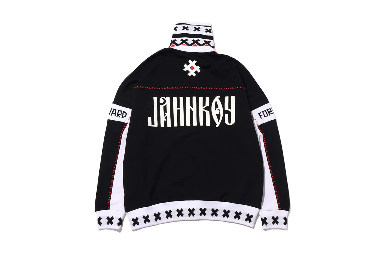 jahnkoy puma alteration rs x knit artist folk art white yellow green black red flower print collaboration clothing collection sneaker shoe footwear release date info buy drop