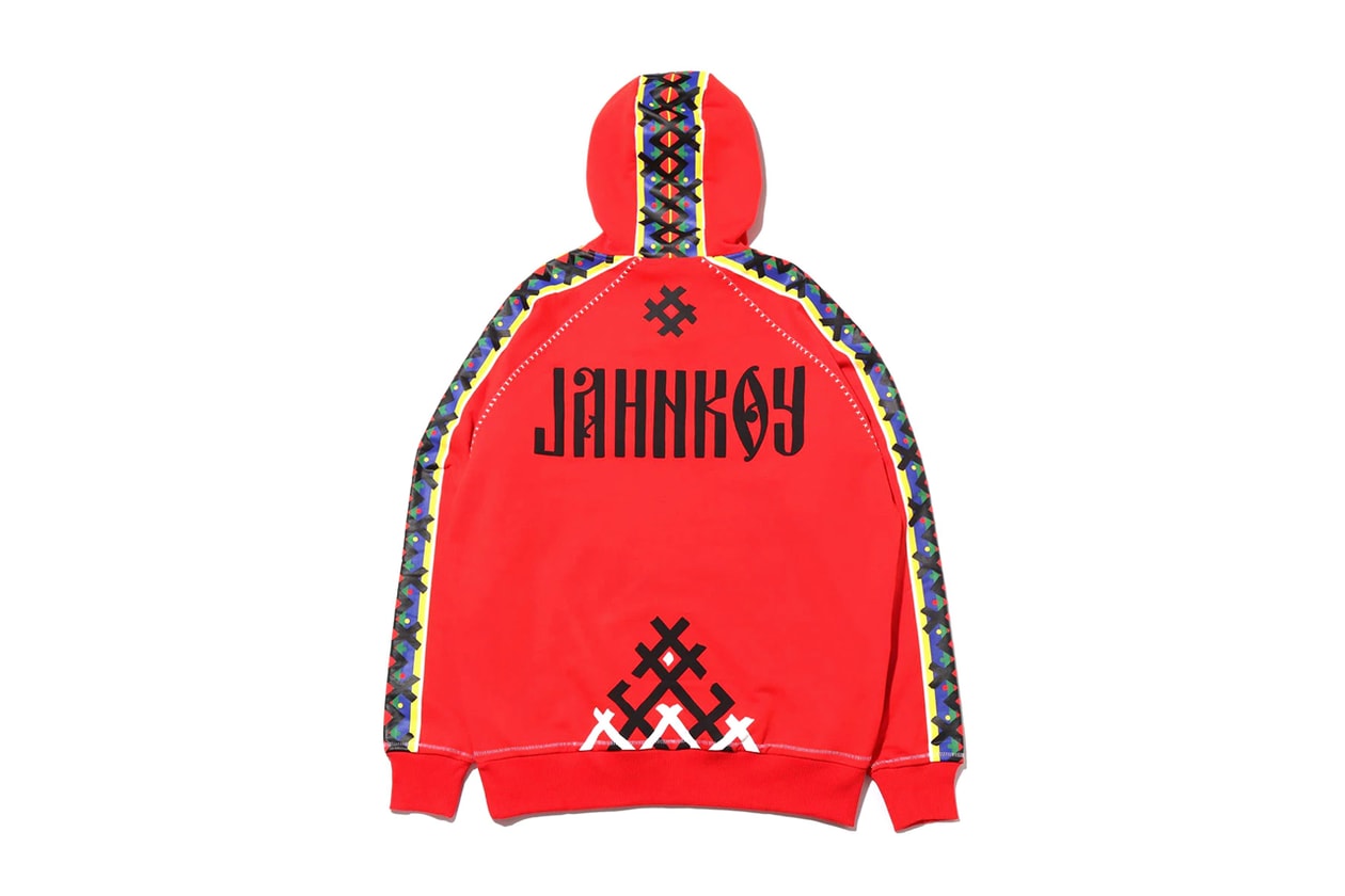 jahnkoy puma alteration rs x knit artist folk art white yellow green black red flower print collaboration clothing collection sneaker shoe footwear release date info buy drop