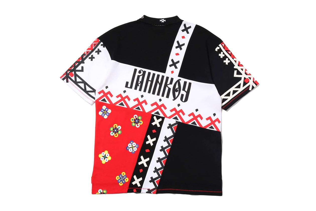 jahnkoy puma alteration rs x knit artist folk art white yellow green black red flower print collaboration clothing collection sneaker shoe footwear release date info buy drop