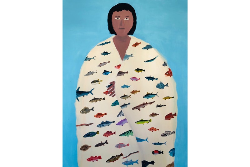 jean jullien lesconil exhibition nanzuka undergound tokyo japan paintings apparel collaborations editions