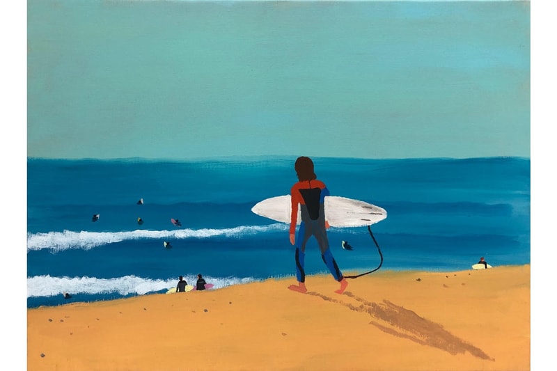 jean jullien lesconil exhibition nanzuka undergound tokyo japan paintings apparel collaborations editions