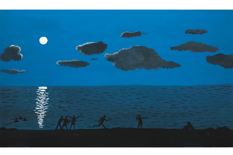 jean jullien lesconil exhibition nanzuka undergound tokyo japan paintings apparel collaborations editions