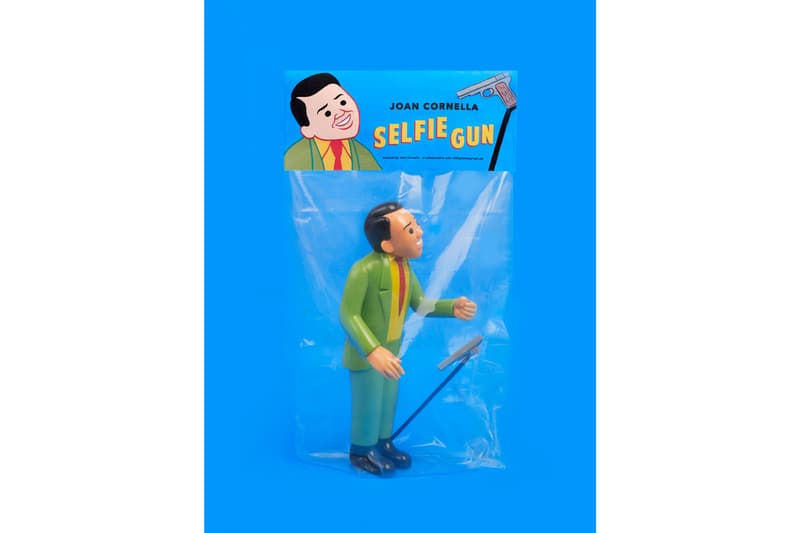 Joan Cornellà 'SELFIE GUN' Vinyl Figure Black Green Red Yellow