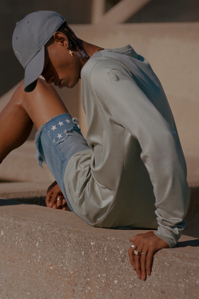 John Elliott x Nike LeBron Icon parachute Beige colorway october 9 2019 clothing Capsule collection collaboration long sleeve tee shirt hoodie hat buy earth tone drop release date