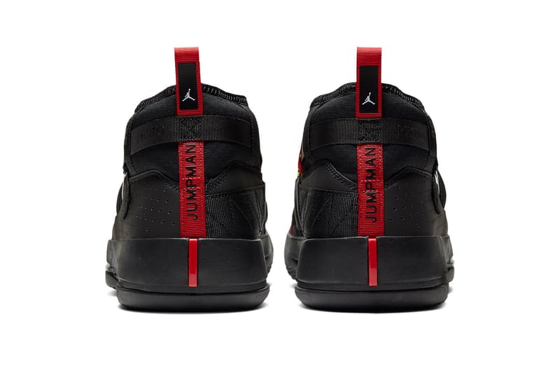 jordan proto 32 9 black red air 33 release date info photos CN5747 001 black university red white