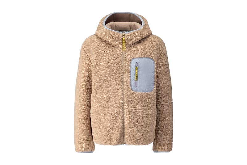 jw anderson uniqlo fleece jacket