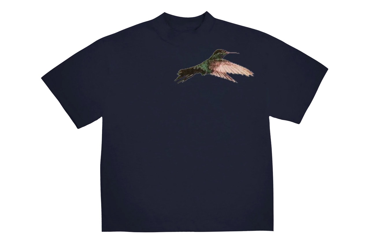 Kanye West 'Jesus Is King' Kingston Jamaica Sunday Service Merchandise release info drop date yeezy fabrics t-shirts longsleeves crewneck hat humming bird