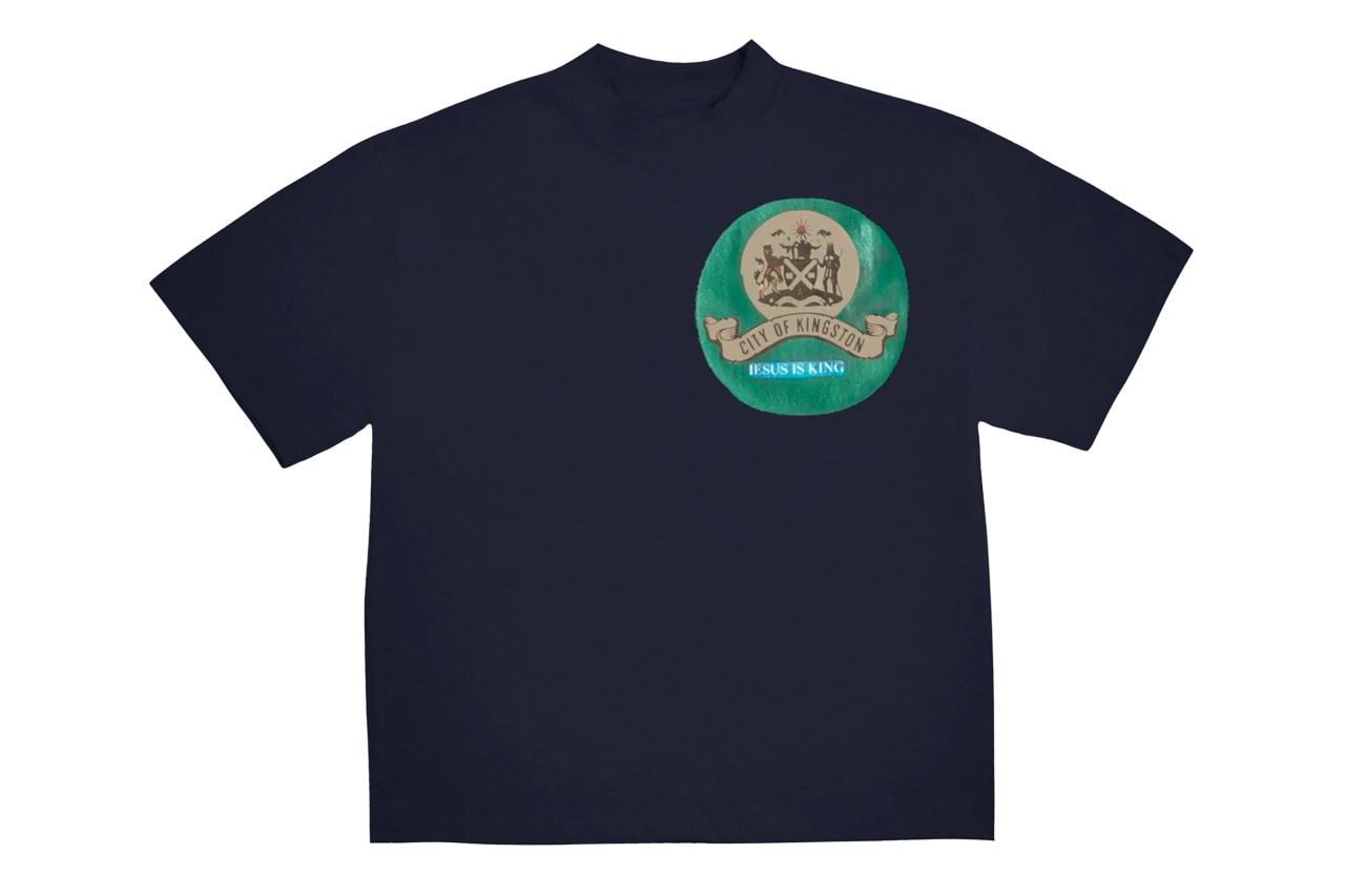 Kanye West 'Jesus Is King' Kingston Jamaica Sunday Service Merchandise release info drop date yeezy fabrics t-shirts longsleeves crewneck hat humming bird