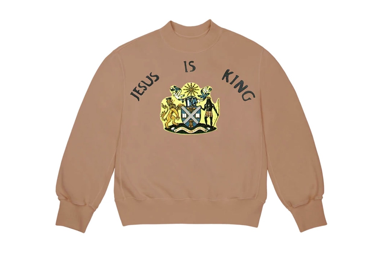 Kanye West 'Jesus Is King' Kingston Jamaica Sunday Service Merchandise release info drop date yeezy fabrics t-shirts longsleeves crewneck hat humming bird