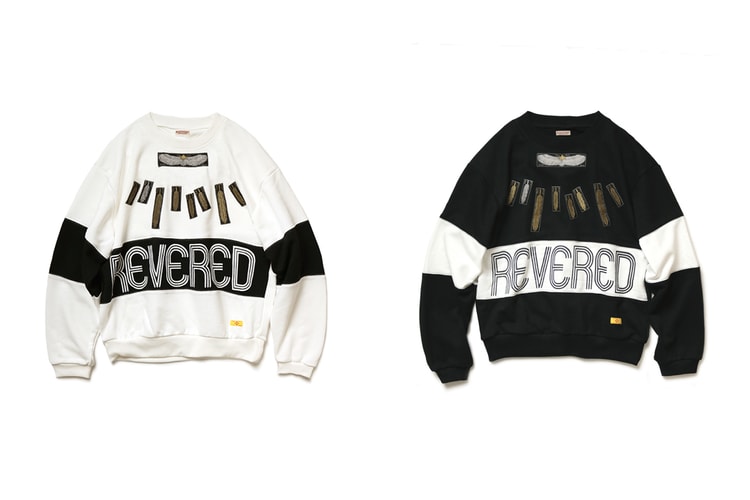 KAPITAL's New Sweatshirts Sport Gold & Silver Metallic Embroidery